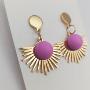 Boucles d'oreilles "Solaire"