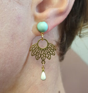 Boucles d'oreilles "Exotique"