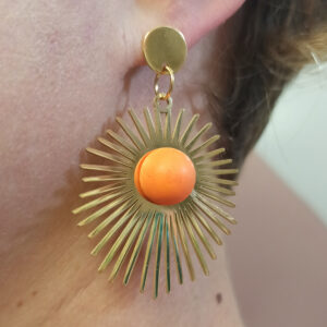 Boucles d'oreilles "Grands Soleils"