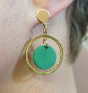 Boucles d'oreilles "Ronde"