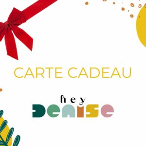 visuel d'une carte cadeau hey denise