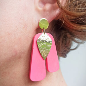 Boucles d'oreilles "Disco" - Collection Fluo