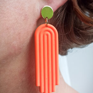 Boucles d'oreilles "Gatsby" - Collection Fluo